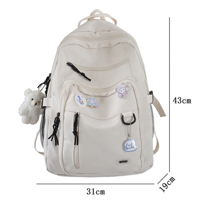 Fashion Big Student Backpack  High Capacity