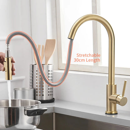 Sensor Kitchen Faucets Sensitive Smart Touch