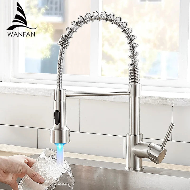 LED Kitchen Faucets for Kitchen Sink