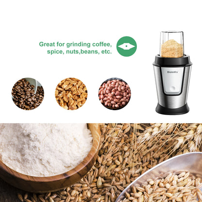 3-in-1 Multifunctional Food Processor 700W Portable Juicer Blender, Chopper and Dry Grinder