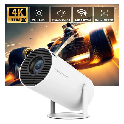 Home Cinema Outdoor Projector HY300 Pro 4K Android