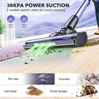 Wireless Handheld Vaccum Cleaners 180W  Suction Power