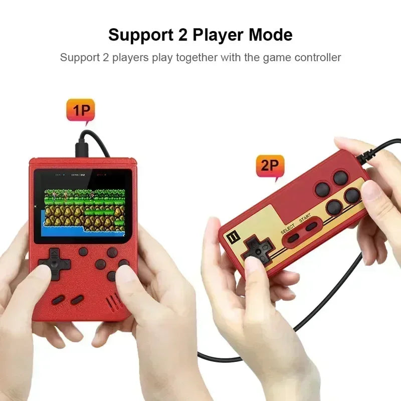 Portable Mini Handheld Video Game Console 8-Bit 3.0 Inch LCD Color