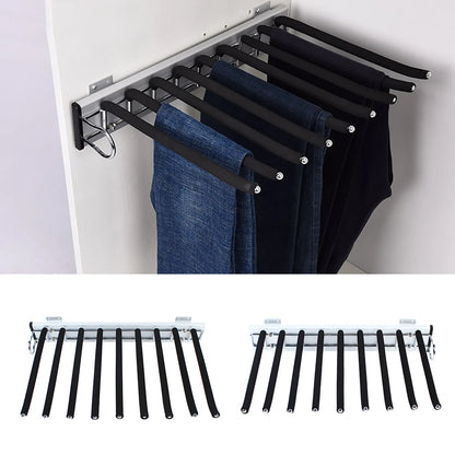 9 Anti-slip Pants Hanger Rack