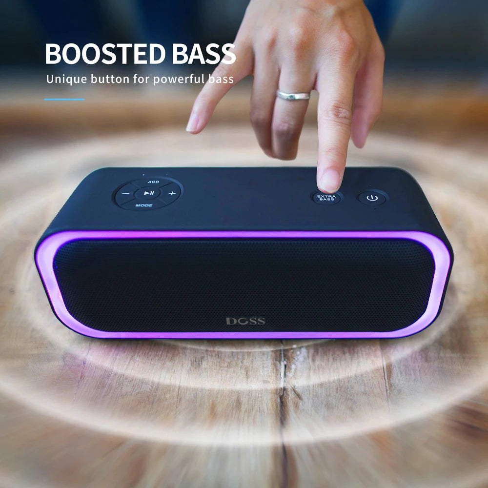 DOSS Wireless Speaker 20W Stereo Bluetooth 5.0