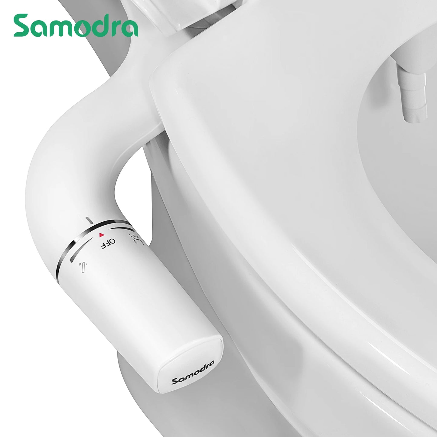 Ultra-Slim Bidet  for Toilet Seat  with Dual Nozzle