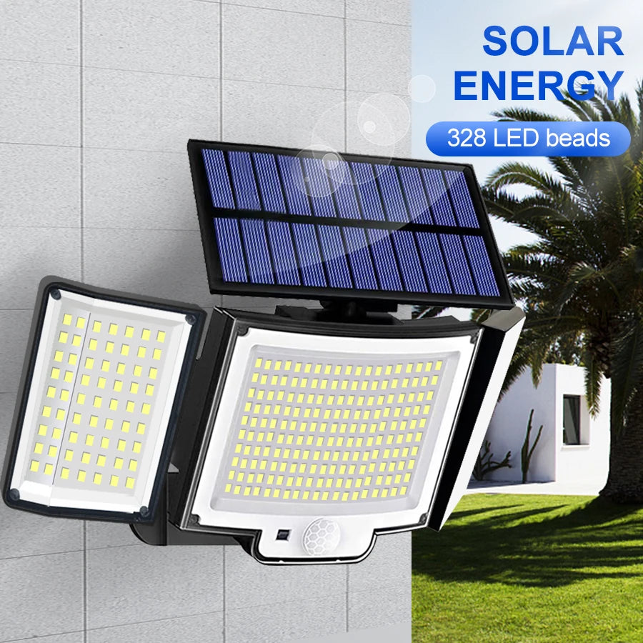 Super Bright Motion Sensor Solar Light Outdoor 328/348 LED