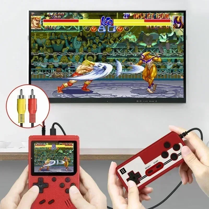 Portable Mini Handheld Video Game Console 8-Bit 3.0 Inch LCD Color