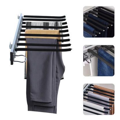 9 Anti-slip Pants Hanger Rack