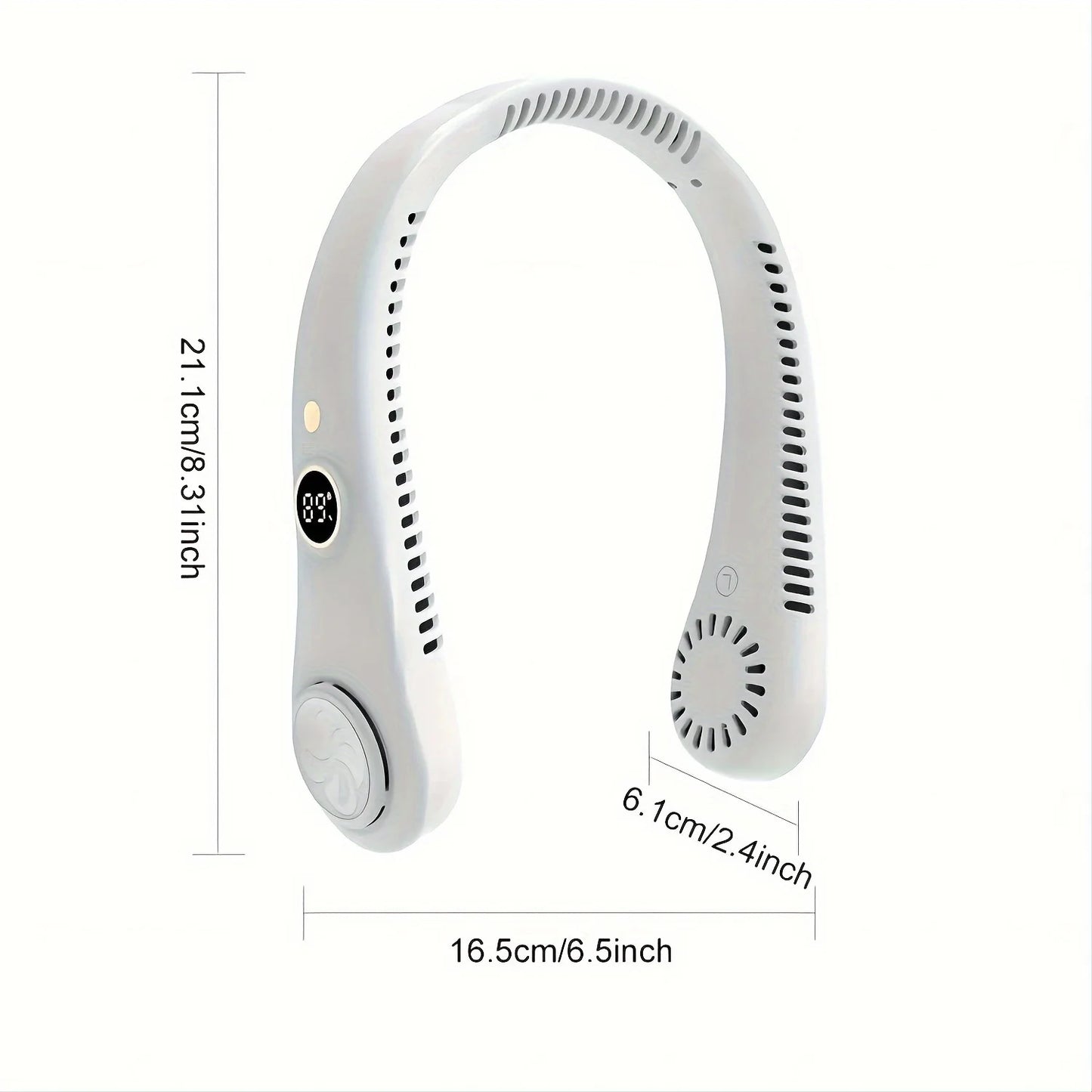 Portable Rechargeable Bladeless Neck Fan