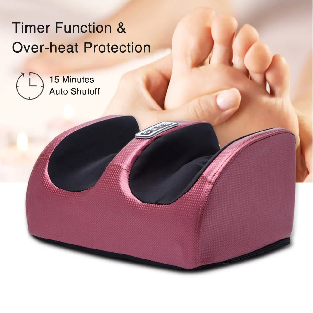 Electric Foot Massager Heating Therapy Hot Compression