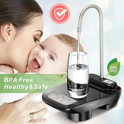 Electric Water Gallon Pump Automatic Water Bottle Dispenser  Rechargeable